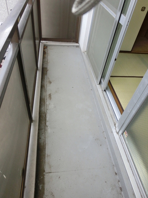 Balcony. Spread of balcony