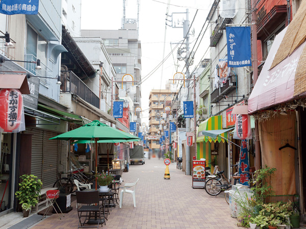 Surrounding environment. Side dishes alley (a 1-minute walk / About 70m)