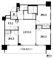 Floor: 3LDK, occupied area: 61.02 sq m, Price: 47,765,000 yen ~ 53,025,000 yen, now on sale