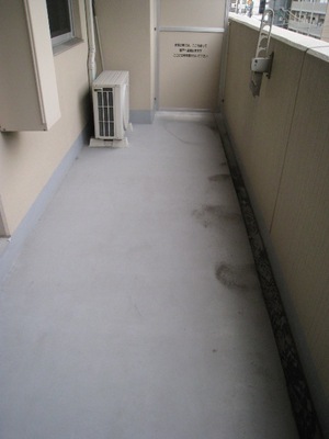 Balcony. Spacious balcony