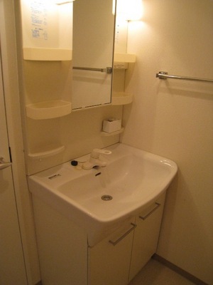 Washroom. Clean wash basin