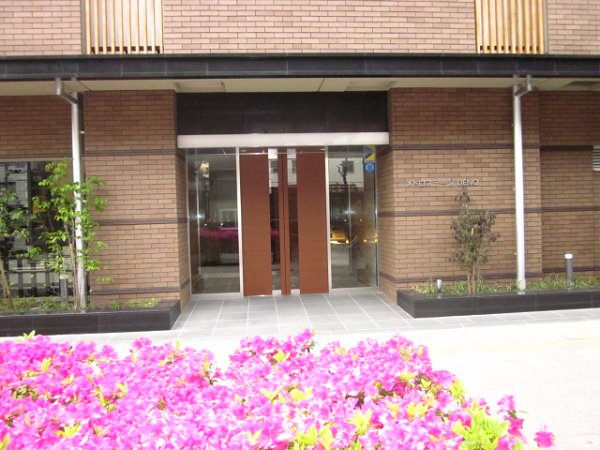 Entrance. Luxurious entrance