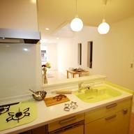 Kitchen. The kitchen is lovely, Bright green image color