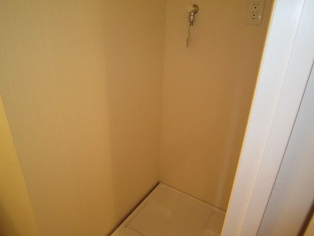 Other room space. Washing machine Storage