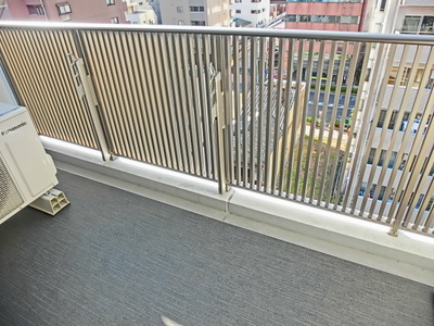 Balcony. Balconies that sunlight is plugging