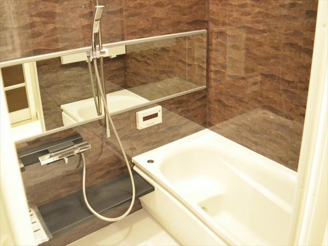 Bathroom. Panel stylish bathroom