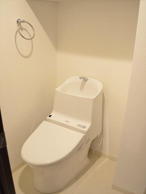 Toilet. Restroom with cleanliness