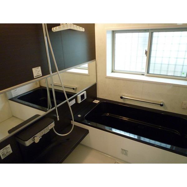 Building plan example (introspection photo). Example of construction Bathroom reference photograph