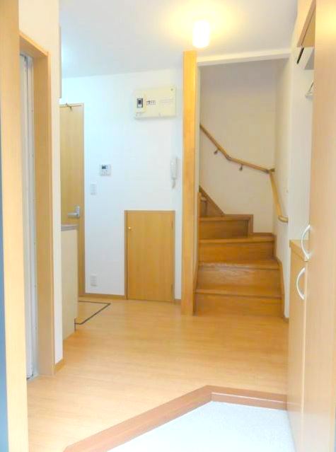 Entrance. Bright entrance