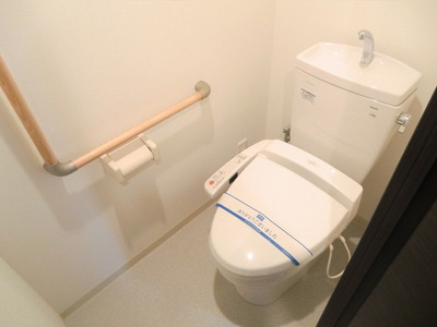 Toilet. With Washlet