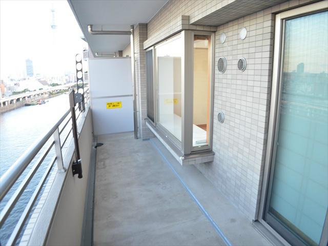 Balcony. East-facing balcony