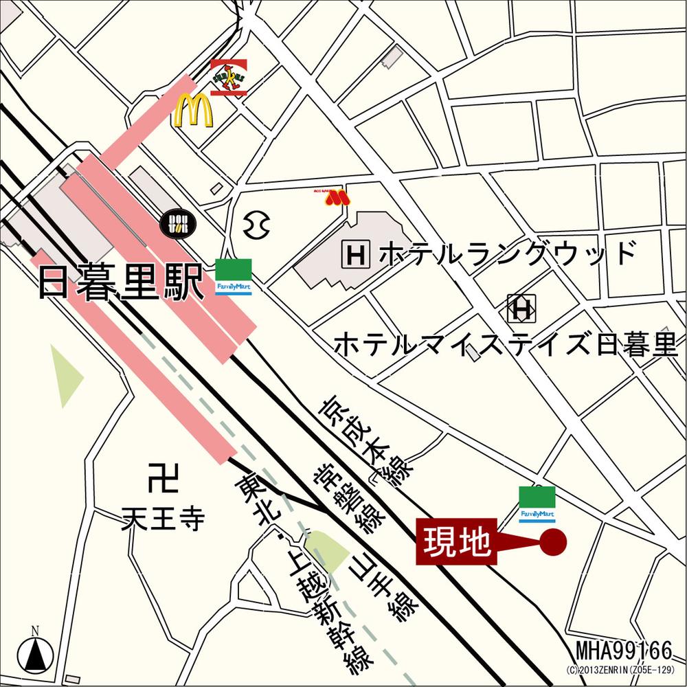 Local guide map