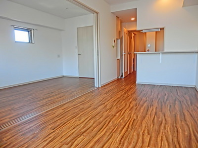 Living and room. Full of sense of openness is living