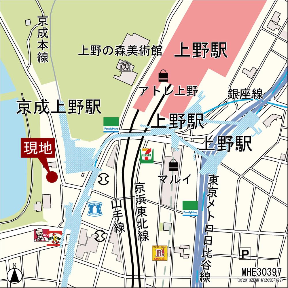 Local guide map