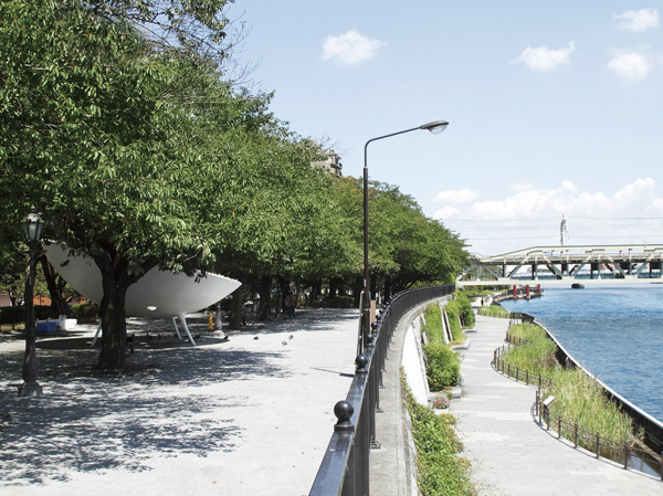 Surrounding environment. Sumida Park (bicycle about 4 minutes, About 890m)