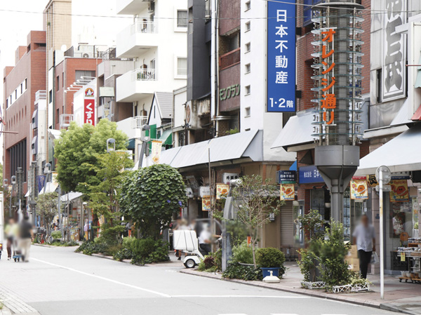 Surrounding environment. Asakusa Orange Street (1-minute walk, About 30m) ※ The time required by the approximate distance on the map from local, Walk 1 minute 80m, Bicycle fraction was calculated as per hour 15km (1 minute = 250m) has rounded up.