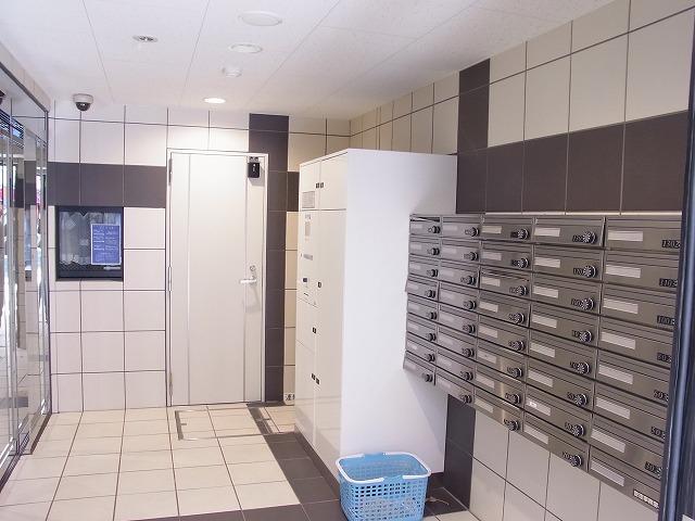 Entrance. Auto-lock of peace of mind, There convenient home delivery BOX
