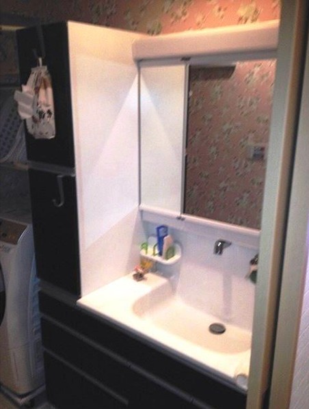 Washroom. Furniture is not attached (conditions change have in the case of furnished)