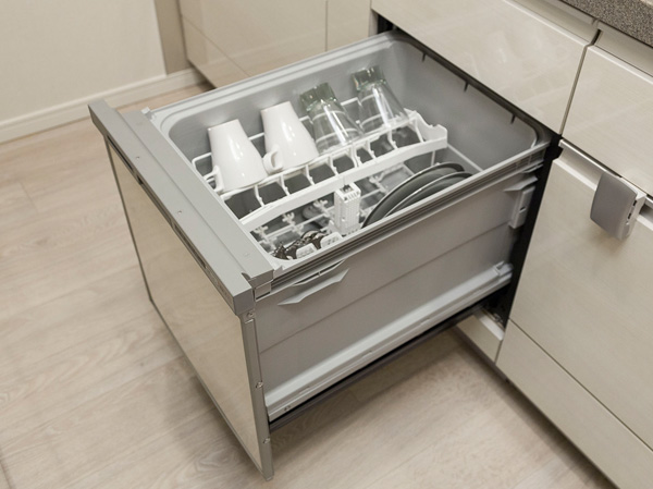 Kitchen.  [Standard equipped with a dishwasher] Dishwasher is, Very water-saving good. Compared to hand washing with running water, About 1 / Clean I'll wash with 7 the amount of water.