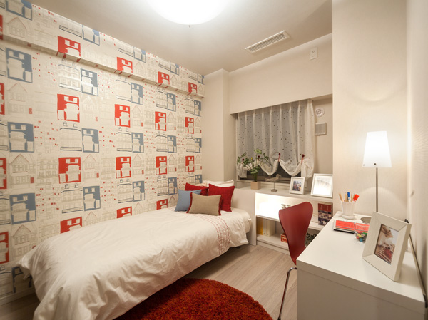 Interior.  [Children's room] Western-style rooms that can also be used as a child's bedroom. It is adaptable floor plan to suit your lifestyle.