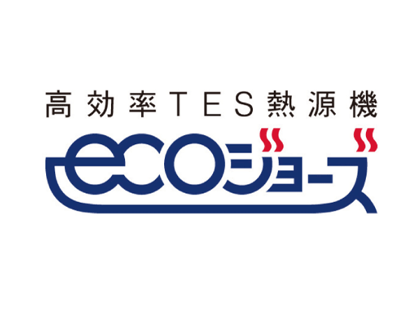 Bathing-wash room.  [Water heater eco Jaws to contribute to the household and eco] Exhaust heat ・ By latent heat recovery system, The company In conventional improved hot-water supply heat efficiency of about 80% was a limit to about 95%. To achieve about 13% reduction of CO2 emissions, It also contributes to the prevention of global warming.