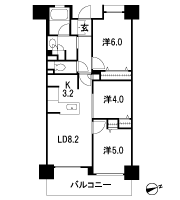Floor: 3LDK / 2LDK + S, the occupied area: 57.98 sq m, Price: 33,972,000 yen ~ 40,159,000 yen, now on sale