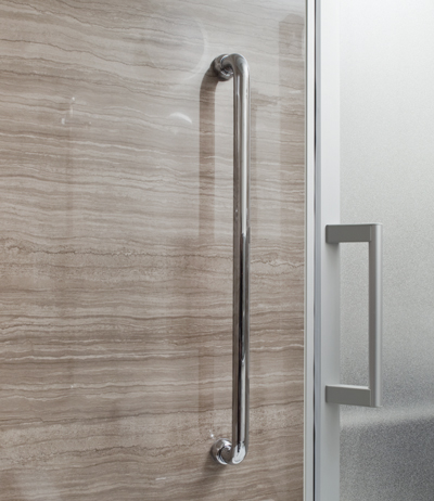 Bathing-wash room.  [handrail / Handrail mounting base reinforcement] With consideration to safety, Handrail in the bathroom and toilet, It has been made handrail mounting base reinforcement in the front door and hallway. For the less likely an accident and support operation, Is a specification-friendly people who live.  ※ Handrail mounting base reinforcement part only.