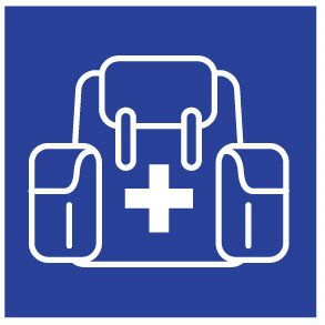 earthquake ・ Disaster-prevention measures.  [Equipped with an emergency of disaster prevention tool "disaster prevention equipment"] In preparation for the emergency such as an earthquake, Align the disaster prevention equipment. Small loudspeaker to be used for initial assistance, Rescue tool set, Rescue rope, scoop, Features such as dust mask. Also, First-aid kit as life support equipment in the event of a disaster, Mobile phone charger ・ Flashlight function with a hand-cranked charging radio, We offer and emergency candles