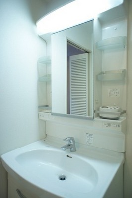 Washroom. Independent wash basin