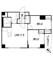 Floor: 2LDK, the area occupied: 51.9 sq m, Price: TBD