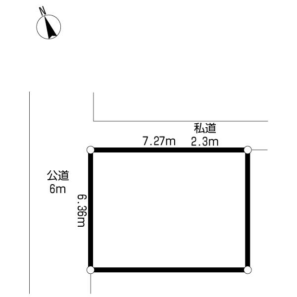 Compartment figure. Land price 32 million yen, Land area 46.28 sq m compartment view