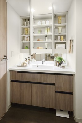 Directions to the model room (a word from the person in charge)