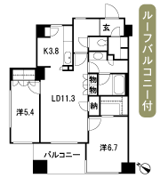 Floor: 2LDK + WIC + SIC + N, the occupied area: 68.08 sq m, Price: TBD