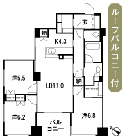 Floor: 3LDK + WIC + SIC + N, the occupied area: 80.56 sq m, Price: TBD