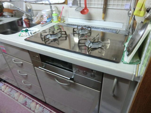 Kitchen. Indoor (September 2013), shooting (glass top)