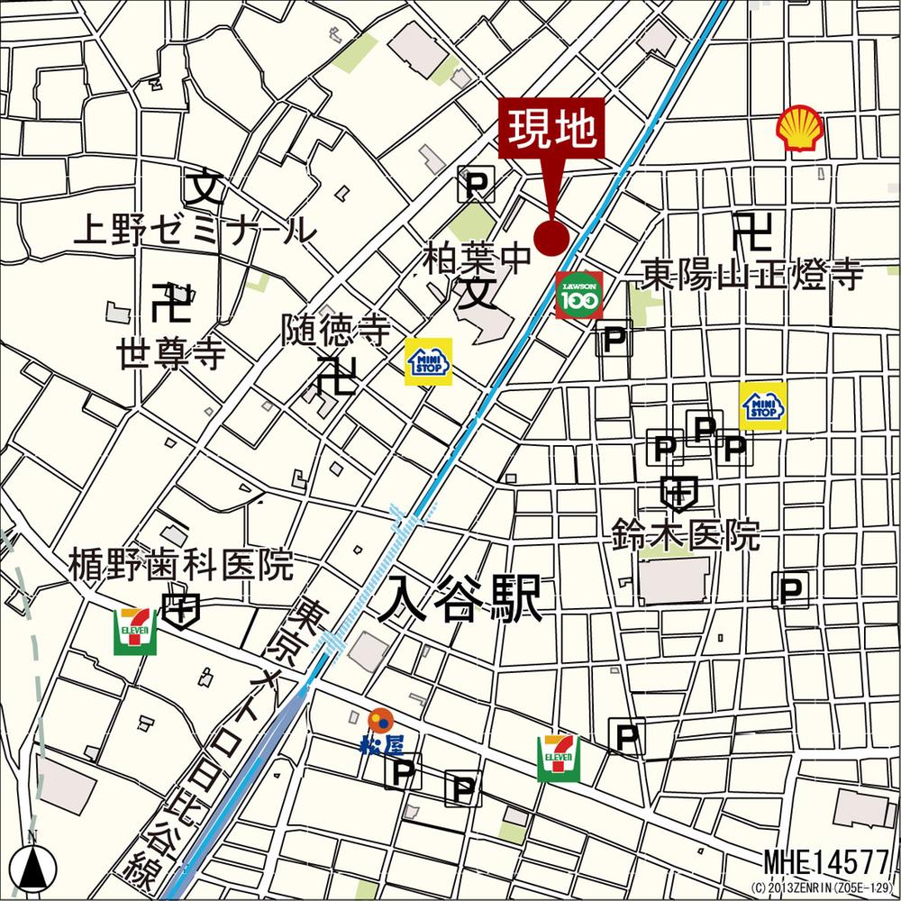 Local guide map