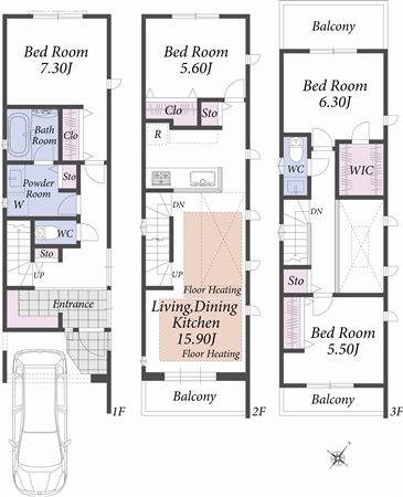 Floor plan. Floor plan Building 2