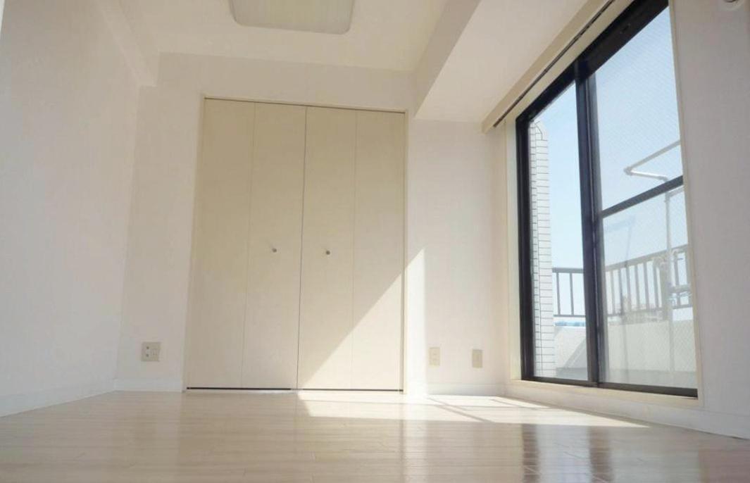 Living and room. Spacious bedroom