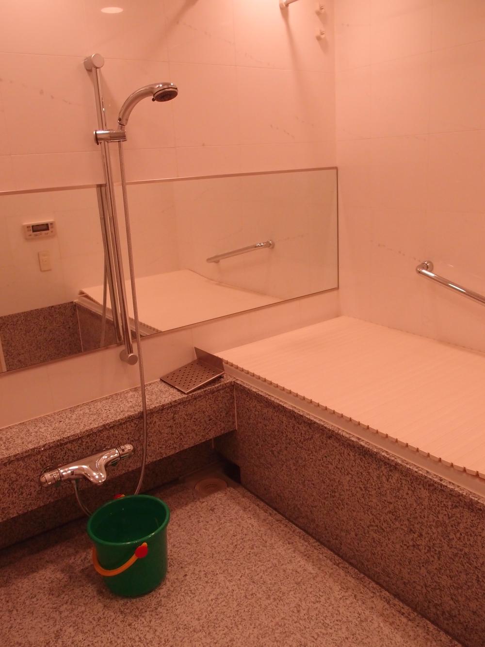 Bathroom. With bathroom dryer