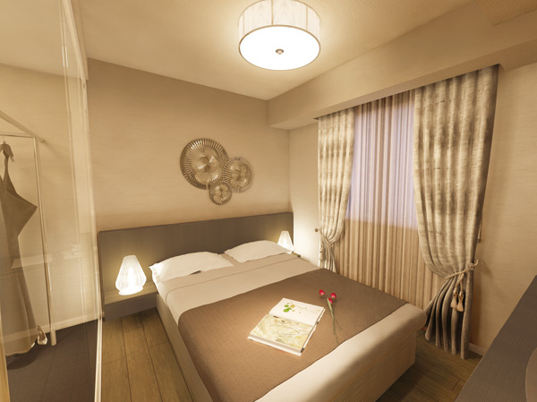 Interior.  [Master bedroom] Sincerely to release their own, Space to be able to rest. Not only a good night's sleep, Stuck in the bedroom as a private room, which was full of healing and peace.