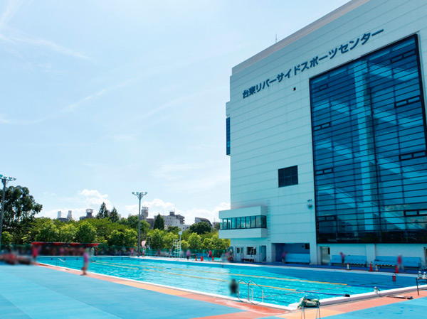 Surrounding environment. Municipal Taito Riverside Sports Center (about 720m / A 9-minute walk)