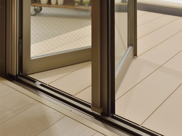 balcony ・ terrace ・ Private garden.  [Flexible window] living ・ The opening of the dining, It has adopted a flexible window of all openable Orito formula.  ※ Bos, Bosr type only (Bos type same specifications)