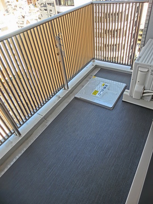 Balcony. Balconies offer spacious size of the sun is plugging