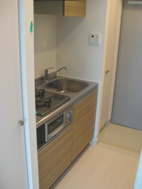 Kitchen. 2 lot gas stoves of the system kitchen with grill