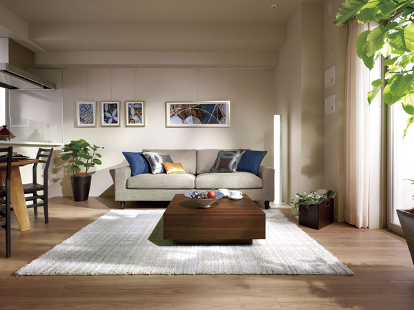 Living.  [living ・ dining]  ※ Indoor photo of the web is actually a somewhat different in that all were subjected to some CG processing to those obtained by photographing a model room B type.
