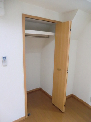 Receipt. There are two places storage closet