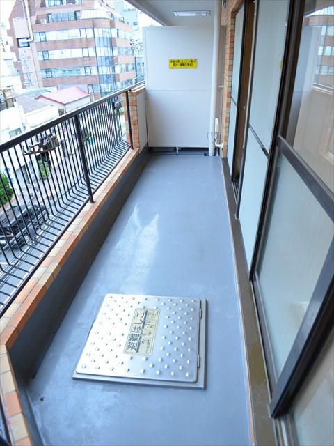 Balcony. Balcony over two rooms