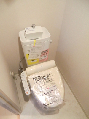 Toilet. It is the restroom of cleaning function toilet seat