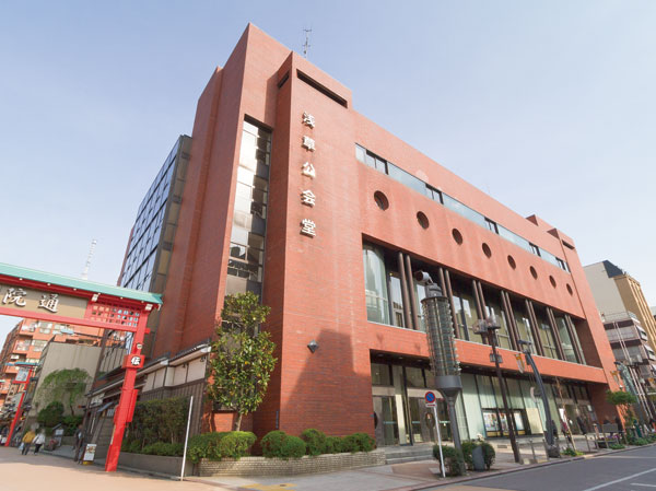 Surrounding environment. Asakusa Public Hall (8-minute walk ・ About 600m)