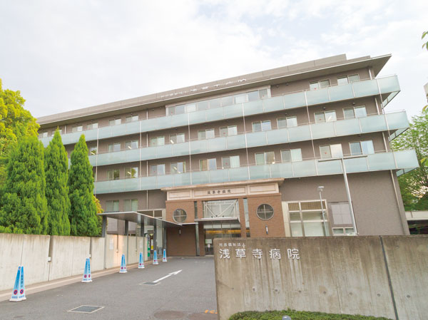 Surrounding environment. Sensoji Temple hospital (1-minute walk ・ About 70m)